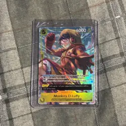 One Piece Monkey D. Luffy OP07-109 Illustration Box Vol. 3 Promo Sealed - Image 1
