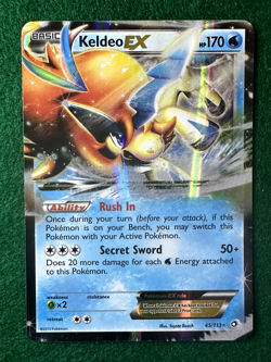 Pokemon TCG - Keldeo EX 49/149 - Boundaries Crossed - LP - Image 1