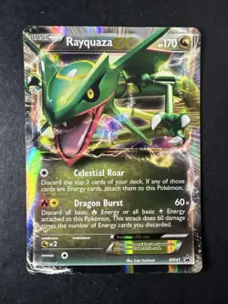 Rayquaza EX BW47 - Pokemon Black & White Promo Ultra Rare Card HP - Image 1