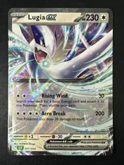Lugia ex 17/34 - Pokemon Trading Card Game Classic (CL)(Near Mint NM) FOIL - Image 1
