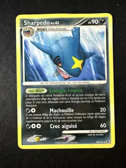 Pokemon TCG Sharpedo Uncommon Rising Rivals 49/111 Heavily Played - Image 1