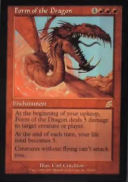 Form of the Dragon - Scourge: #93, Magic: The Gathering Nm R76 - Image 1