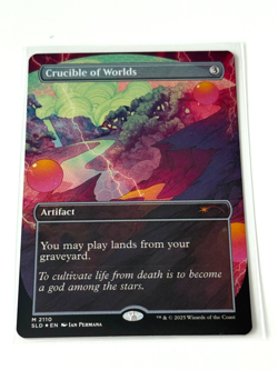 Crucible of Worlds GALAXY FOIL Secret Lair Pack Fresh NM/M Original Printing - Image 1