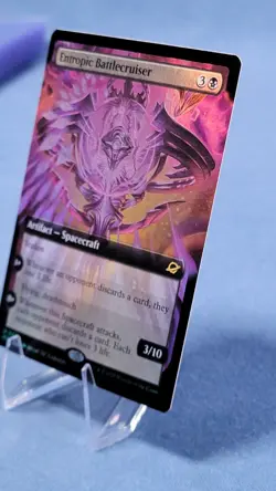 Entropic Battlecruiser - FOIL EXTENDED ART - Edge of Eternities - NM MTG - Image 2