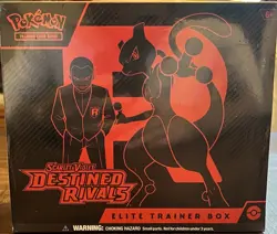 Pokemon Scarlet & Violet Destined Rivals Elite Trainer Box ETB Sealed - Image 1