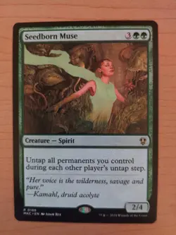 MTG Seedborn Muse Commander: Murder At Karlov Manor 0186 NM Non Foil - Image 1