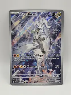 N's Reshiram 167/159 Sv09: Journey Together Illustration Rare - Pokemon TCG Holo - Image 1