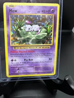 Pokemon Evolutions Mew 53/108 Holo Rare 2016 - Image 1