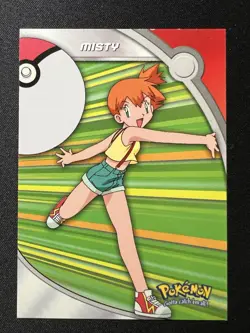 Misty #HV7 2000 Topps Pokemon TV Animation Series 3 Heroes & Villains - Image 1