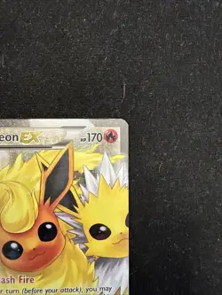 Pokemon Flareon EX RC28/RC32 Generations Radiant Collection Damaged Condition - Image 3