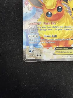 Pokemon Flareon EX RC28/RC32 Generations Radiant Collection Damaged Condition - Image 5