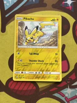 Pokemon Pikachu 40/147 - SM Burning Shadows - Reverse Holo - Excellent - Image 1