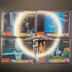1999 Topps Pokemon Movie Mewtwo Strikes Back 4 Card Lot #6 #21 #26 #27 - Image 1