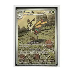 Pokemon TCG Beautifly 219/217 Illustration Rare Holo ASC Stage 2 130 HP - Image 1