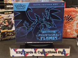 🔥👀⚡ POKEMON TCG ELITE TRAINER BOX EVOLUTION PHANTASMAL FLAMES ⚡👀🔥 - Image 1