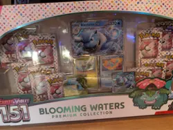 *LOT OF 2* Pokemon TCG 151 Blooming Waters Premium Collection - Sealed - Image 2