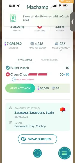 Pokemon Go Shiny Machamp ( Max CP) - Image 2