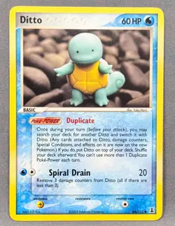 NM Ditto 64/113 Delta Species Pokemon Yuka Morii - Image 1