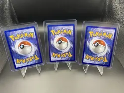 Pokemon 1st Partner 30th Anniversary Gen 7 Set (Rowlet, Kitten, Popplio) NM - Image 2