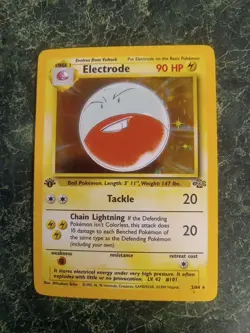 Electrode 2/64 Jungle Unlimited Holo Rare - Pokemon WOTC Vintage LP/MP - Image 1