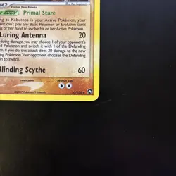 Pokemon Kabutops 10 /108 2007 Lightly Played Rare Holofoil Power keepers TCG - Image 4