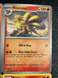 x12 Vulpix ninetales Pokemon Mixed Lot set Cute Rare V Holo 🦊🔥🔥🔥 NM - Image 5