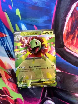 Mega Meganium ex 034 Holo Promo ME: Mega Evolution Promo Pokemon Near Mint - Image 1