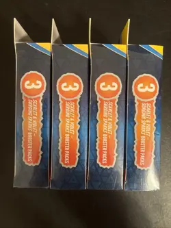 Pokemon TCG Surging Sparks 3 Pack Boosters Factory Sealed - Image 4