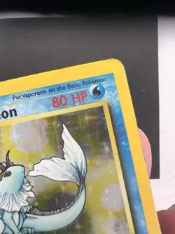 Pokemon TCG Vaporeon Jungle 12/64 Holo Rare - Image 3