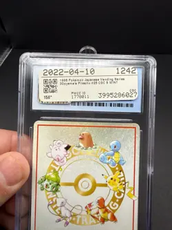 Ooyama's Pikachu No.025 Vending Series 3 Promo 1998 Pokemon PSA 9/CGC 9 - Image 4