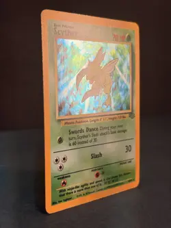 Scyther 10/64 Unlimited Holo Rare - Pokemon Jungle Set LP - Image 2