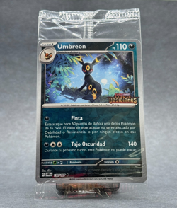 Pokemon - 130/197 Umbreon Obsidian Flames SPANISH Stamped Promo Sealed NM TCG - Image 1