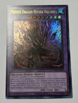 Yu-Gi-Oh - PRIMITE DRAGON NETHER BERZELIUS - DUAD-EN035 - Ultra US - NM/M F - Image 1