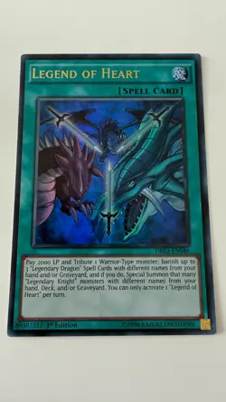 Yu-Gi-Oh! Legend Of Heart DRL3-EN046 Ultra Rare Mint 1st Edition - Image 1