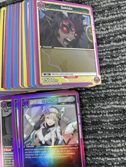 🔥 Union Arena • TCG Gaming Card Lot • 31 Holo Foils & 200 Non-holo Cards • - Image 2