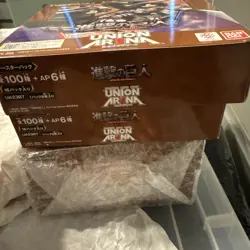 1x UNION ARENA 1st edition Attack on Titan Sealed Booster BOX UA23BT Japanese. - Image 2