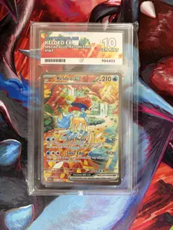 Pokemon TCG Keldeo EX Full Art White Flare English Card 167/086 - Image 1