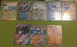 Pokemon Paradox Rift EX Card Bundle 8 Cards No Duplicates NM/M English - Image 1