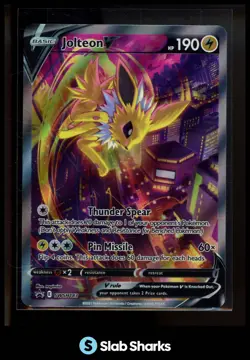 2019 POKEMON SWORD & SHIELD BLACK STAR PROMOS #SWSH183 JOLTEON V - Image 1