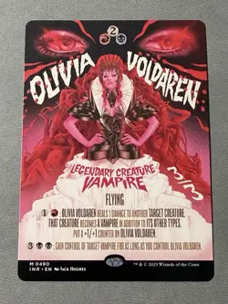 Olivia Voldaren #0490 Showcase Mythic (NM) Innistrad Remastered, MTG - Image 1