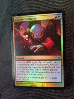 Foil Violent Outburst Mtg - Image 1