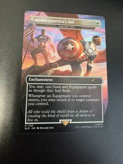 Captain America's Aid - Sigarda's Aid [SLD - 1727] - NM TCG MTG - Image 1