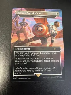 Captain America's Aid - Sigarda's Aid [SLD - 1727] - NM TCG MTG - Image 5