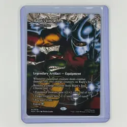 Raph's Jitte - Umezawa's Jitte (Borderless) 19 NM M TMNT MTG - Image 1