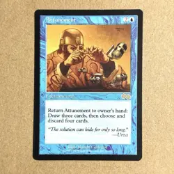 MTG ~ Attunement ~ USG Urza's Saga ~ 61 ~ English ~ Rarity ~ MP / MP+ - Image 1