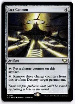 Lux Cannon NM EOC Commander: Edge of Eternities MTG - Image 1