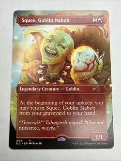 MTG Squee, Goblin Nabob Secret Lair 30th Anniversary Countdown Kit 1999 MTG - Image 1