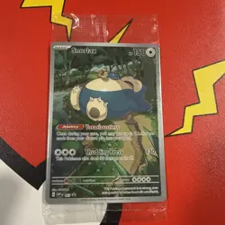 Pokemon Snorlax 151 Promo Cards Sealed - Image 1