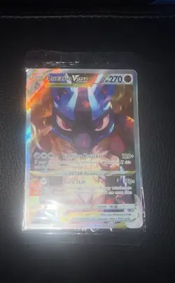 Pokemon TCG Lucario VSTAR Promo Crown Zenith SWSH291 Sealed - Image 1