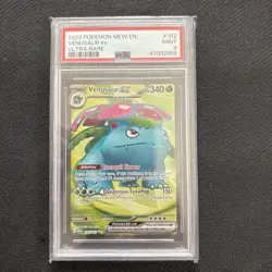 Venusaur EX 182/165 - Pokemon Scarlet & Violet 151 English - PSA 9 - Image 1